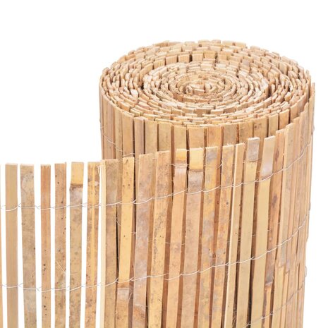 Scherm 1000x50 cm bamboe 3