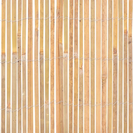 Scherm 1000x50 cm bamboe 6