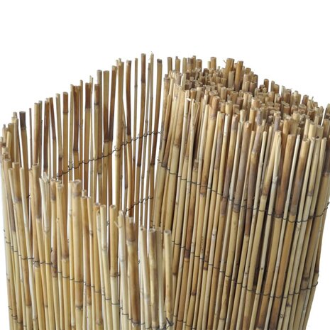 Tuinscherm 100x1000 cm riet 4
