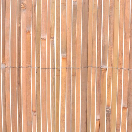 Scherm 1000x70 cm bamboe 4
