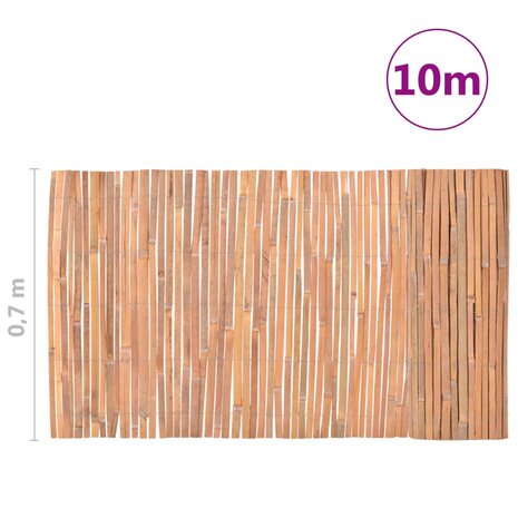Scherm 1000x70 cm bamboe 7