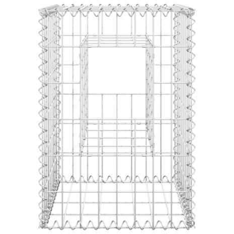 Schanskorfpalen 2 st 40x40x60 cm ijzer 4