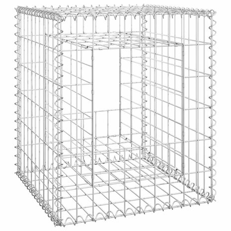 Schanskorfpaal 50x50x60 cm ijzer 2