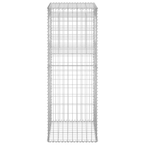 Schanskorfpaal 50x50x140 cm ijzer 4