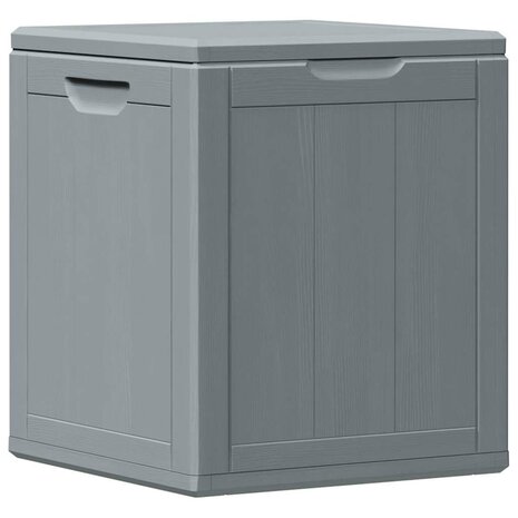 Tuinbox 90 L PP houtlook grijs 6