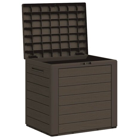 Tuinbox 58,5x46x55 cm polypropeen bruin 5