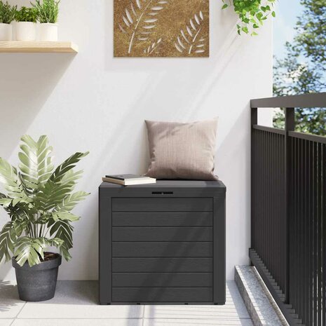 Tuinbox 58,5x46x55 cm polypropeen antracietkleurig 3