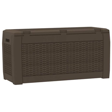 Tuinbox 119x48x60 cm polypropeen bruin 6