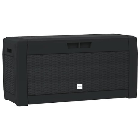 Tuinbox 119x48x60 cm polypropeen antracietkleurig 2