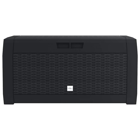 Tuinbox 119x48x60 cm polypropeen antracietkleurig 4