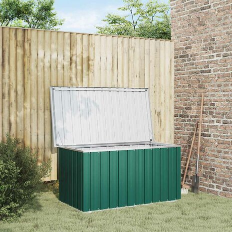 Tuinbox Groen 129x67x65 cm 1