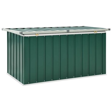 Tuinbox Groen 129x67x65 cm 7