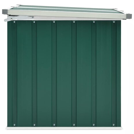 Tuinbox Groen 129x67x65 cm 8