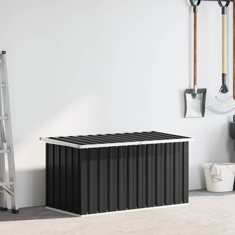 Tuinbox 129x67x65 cm antraciet 3