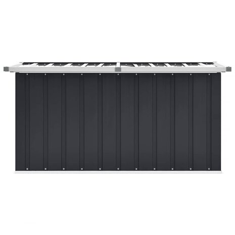 Tuinbox 129x67x65 cm antraciet 6