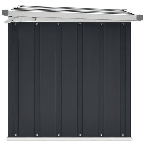 Tuinbox 129x67x65 cm antraciet 8