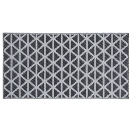 Buitenkleed ARAKIL 160x230 cm PP zwart 3