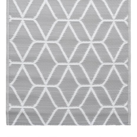 Buitenkleed ARAKIL 120x180 cm PP grijs 5