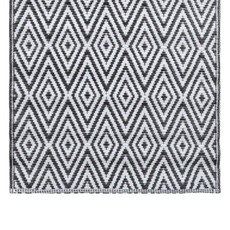 Buitenkleed ARAKIL 160x230 cm PP wit en zwart 4