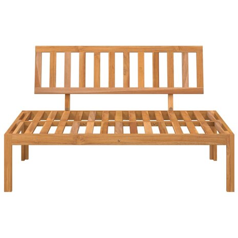 Tuinmiddenbank pallet massief acaciahout 4