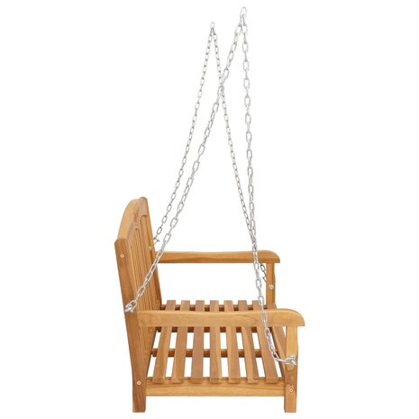 Schommelbank Naturel 114 x 61 x 61,5 cm Massief Teakhout 4