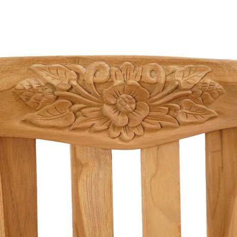 Schommelbank Naturel 114 x 61 x 61,5 cm Massief Teakhout 7
