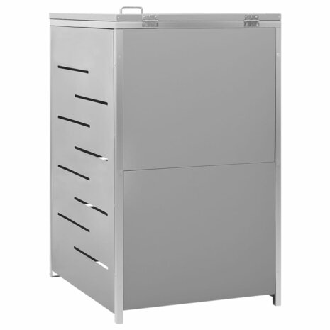 Containerberging enkel 69x77,5x112,5 cm roestvrij staal 7