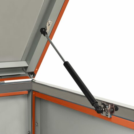 Containerberging driedubbel 207x77,5x112,5 cm roestvrij staal 11