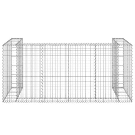Schanskorf voor containers 254x100x110 cm gegalvaniseerd staal 6