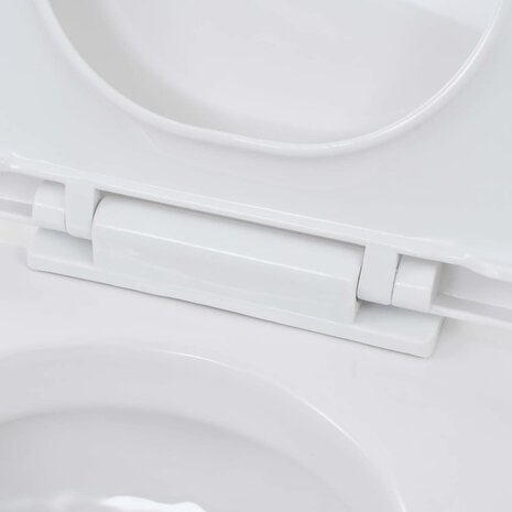 Wandtoilet keramiek wit   8