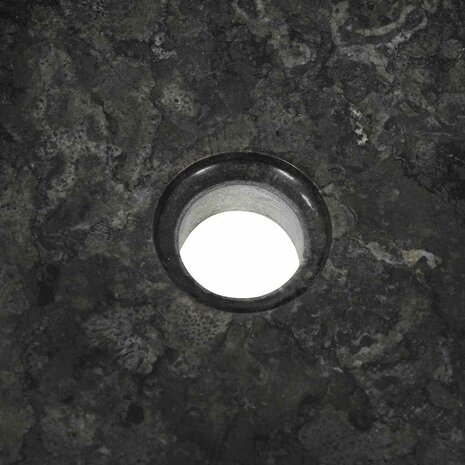 Gootsteen 40x12 cm marmer zwart 7