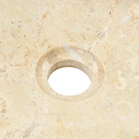 Gootsteen 40x12 cm marmer cr&egrave;me 7