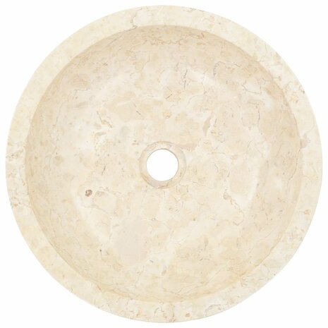 Gootsteen 40x12 cm marmer cr&egrave;me 7