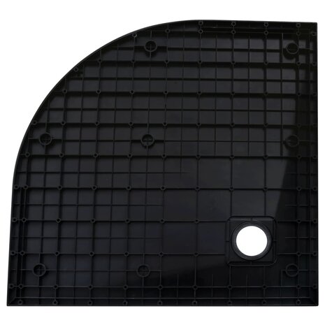 Douchebak 90x90 cm SMC zwart 4