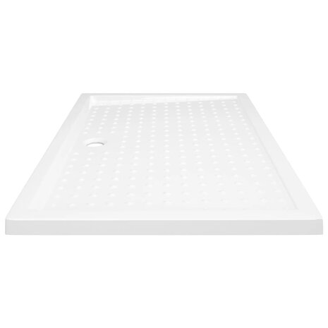 Douchebak met noppen 80x120x4 cm ABS wit 3