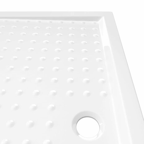 Douchebak met noppen 80x120x4 cm ABS wit 6