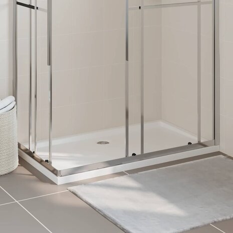 Douchebak rechthoekig 70x120 cm ABS wit 1