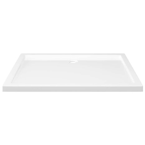 Douchebak rechthoekig 70x100 cm ABS wit 4