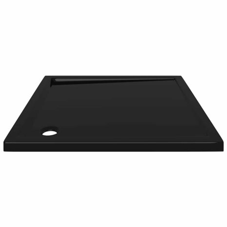 Douchebak vierkant 90x90 cm ABS zwart 4