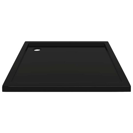 Douchebak vierkant 90x90 cm ABS zwart 5