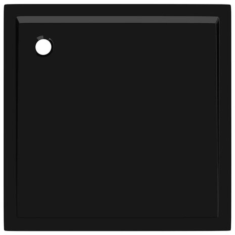 Douchebak vierkant 90x90 cm ABS zwart 6