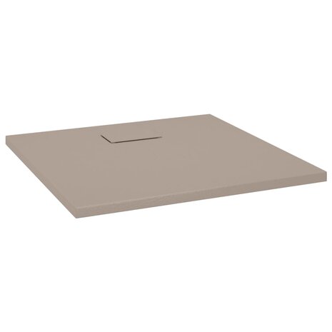 Douchebak 80x80 cm SMC bruin 2