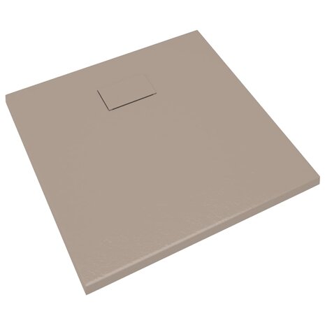 Douchebak 80x80 cm SMC bruin 5
