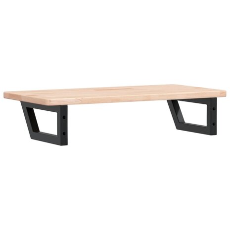 Badkamer wandschap staal en massief eikenhout 6