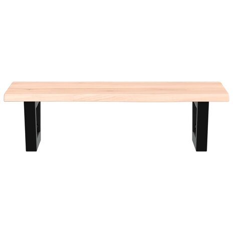 Badkamer wandschap staal en massief eikenhout 4