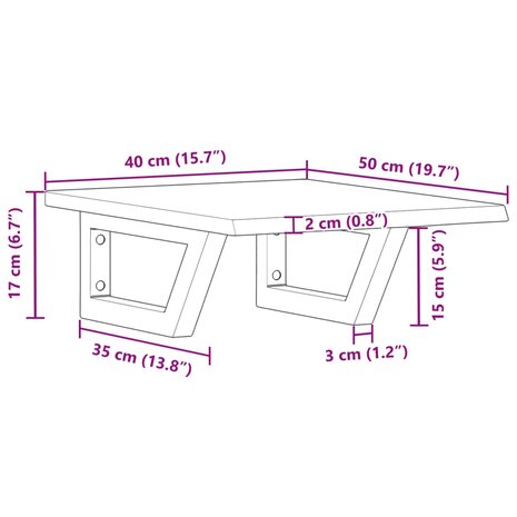 Badkamer wandschap staal en massief eikenhout 11