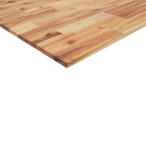 Badkamer wandschap staal en massief acaciahout 10