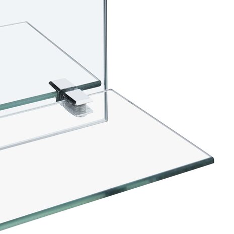 Wandspiegel met schap 50x70 cm gehard glas 4