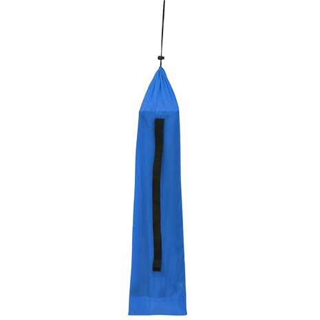 Veldbed 180x60x19 cm oxford stof en staal blauw 5