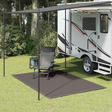 Tenttapijt 200x300 cm antracietkleurig 1